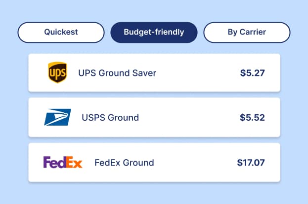 Carrier Price Comparison