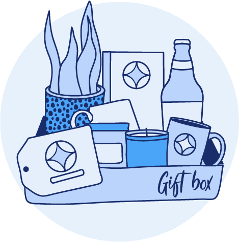 Press mailers delivery illustration