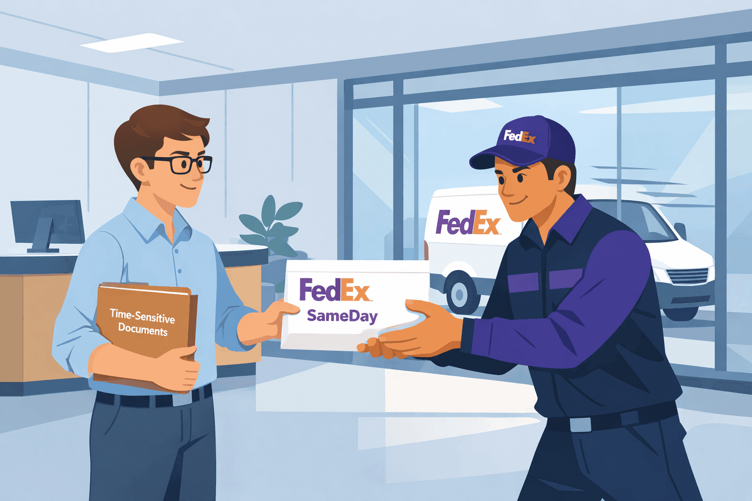 fedex sameday