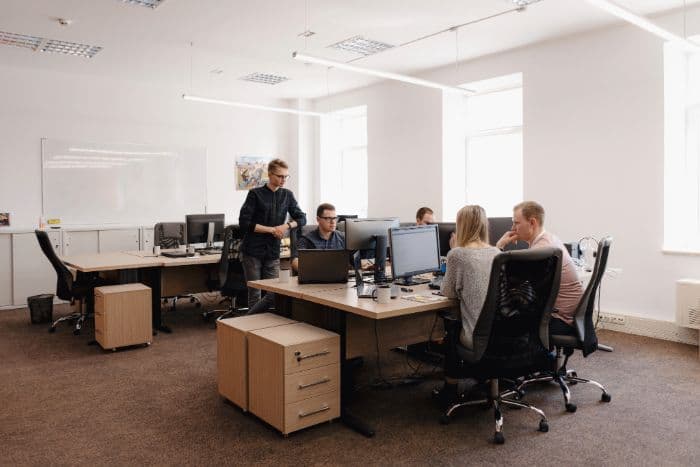 Office workers