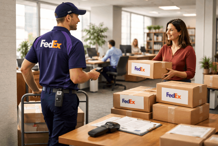 schedule a fedex pickup